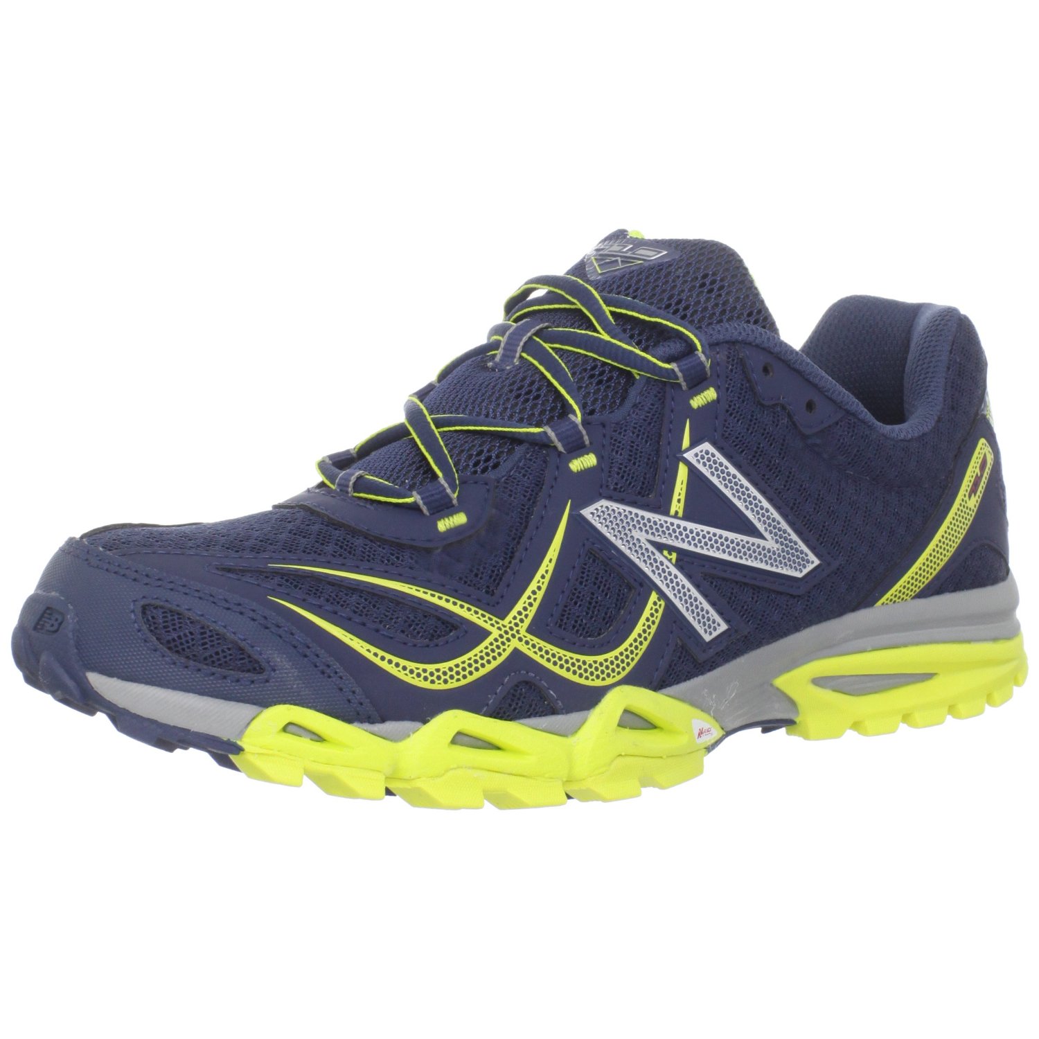 New Balance Mens Mt710 Trail Running Shoe in Blue for Men (navy/yellow ...