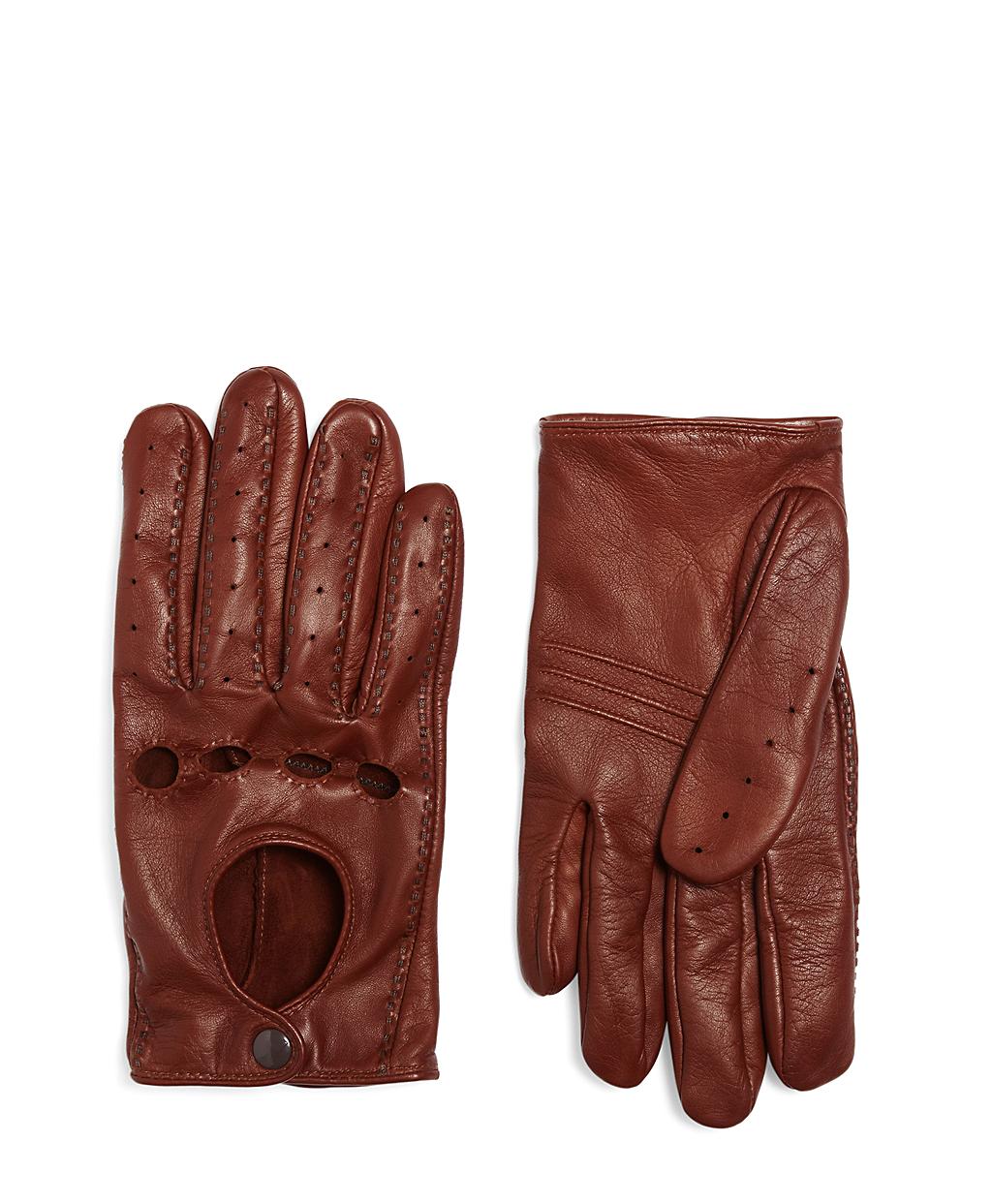 Brooks Brothers Deerskin Driving Gloves in Brown for Men (copper) | Lyst