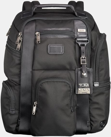 Tumi Alpha Bravo Kingsville Deluxe Backpack in Black for Men | Lyst