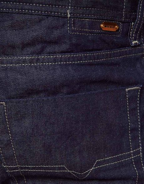 Diesel Jeans Kakee 802a Slim Chino in Blue for Men | Lyst