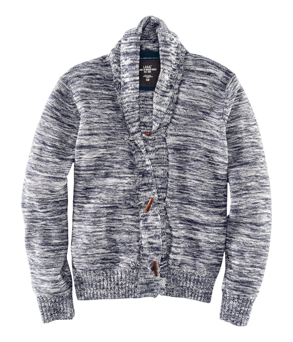 H&m Cardigan in Blue for Men | Lyst