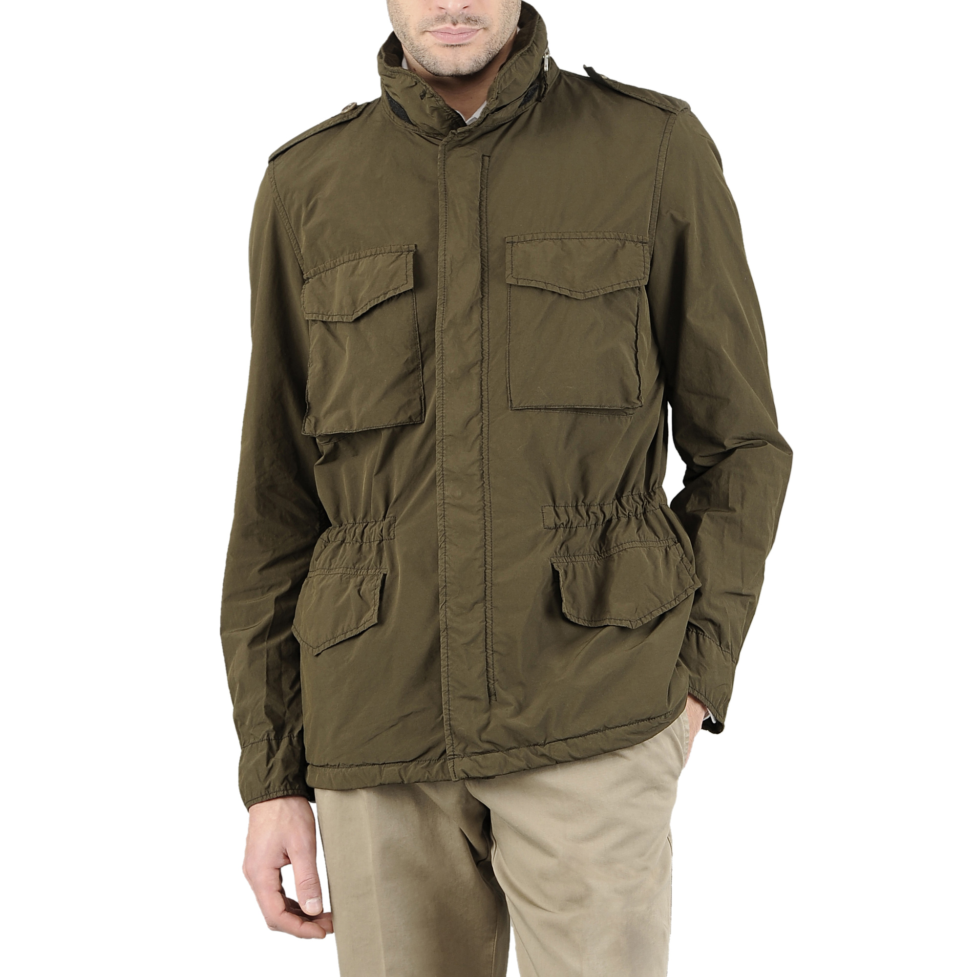 Aspesi Nylon 65 Replica Field Jacket in Green for Men (blue) | Lyst