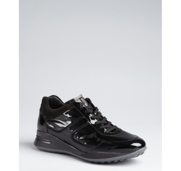 tods leather sneakers