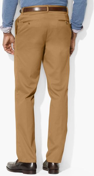 Polo Ralph Lauren Preston Brushed Cotton Pants in Brown for Men ...