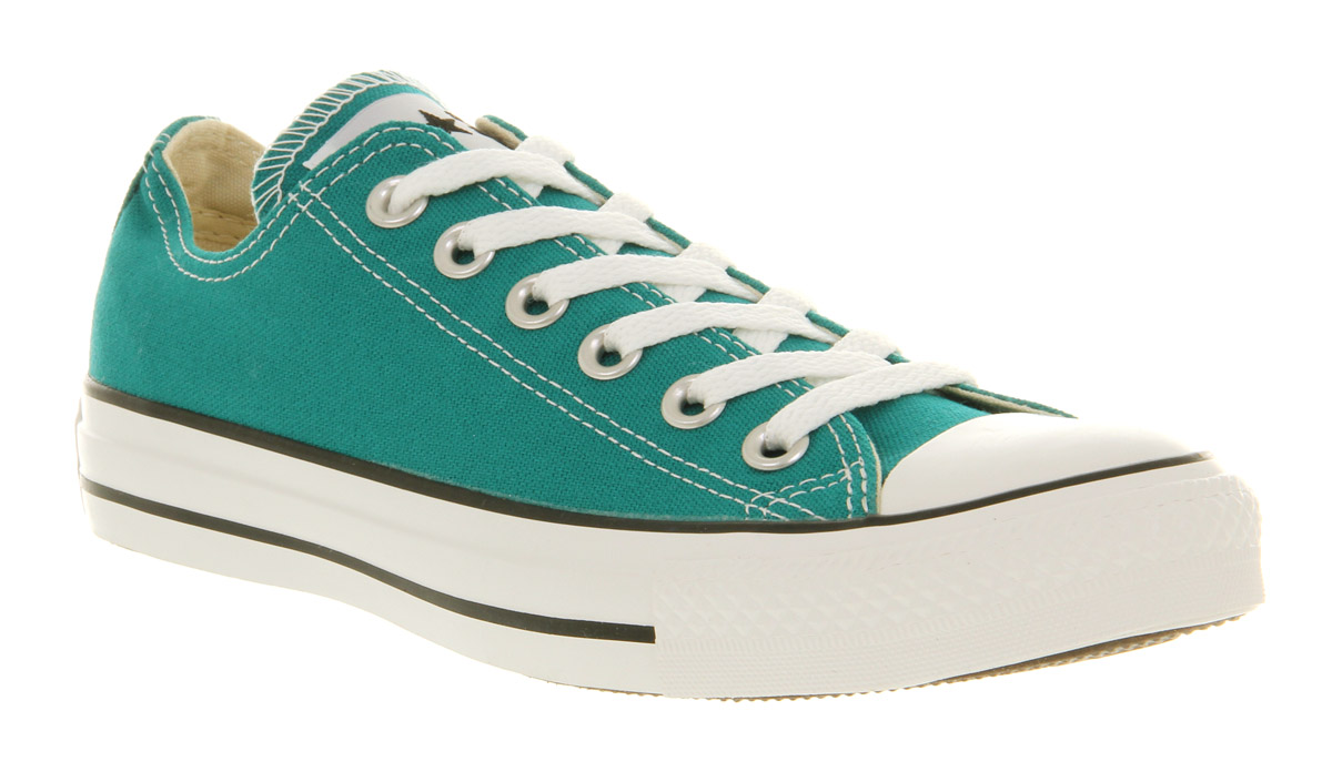 converse blue green