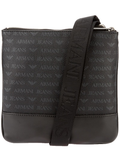 Armani jeans Pouch Bag in Black for Men | Lyst