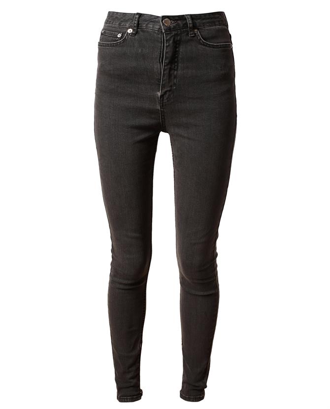 Blk Dnm High Waisted Jeans in Gray (grey) | Lyst
