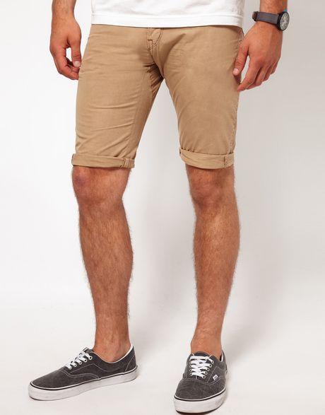 G-star Raw Gstar Shorts Loose Tapered in Beige for Men | Lyst