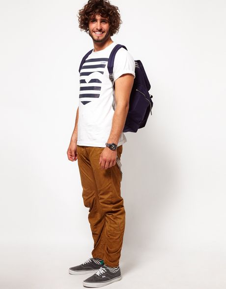G-star Raw Chinos Arc 3d Loose Tapered with Braces in Brown for Men ...
