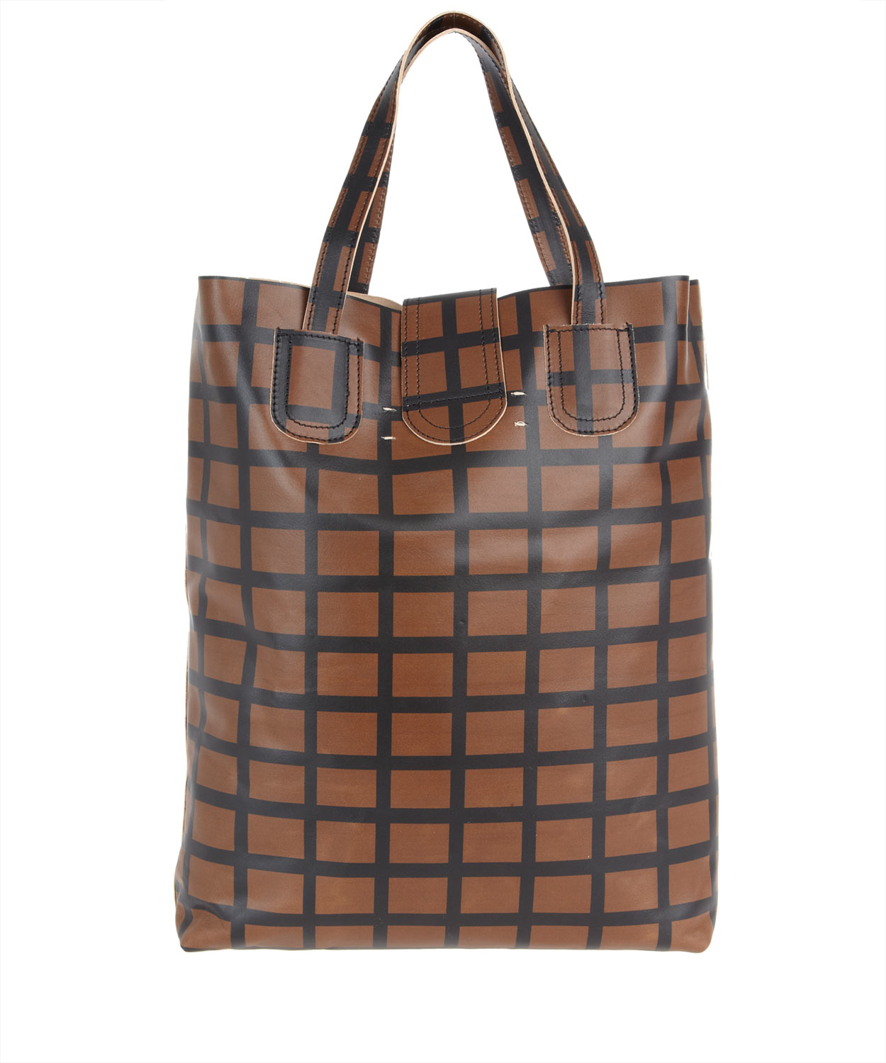 marni brown leather bag