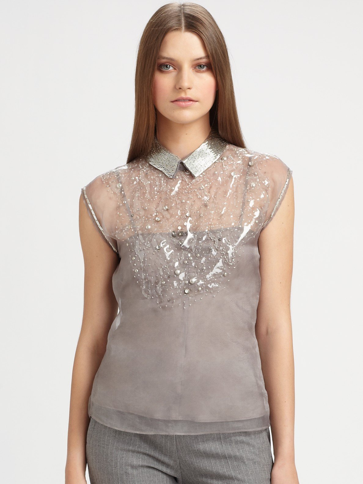 organza tops uk