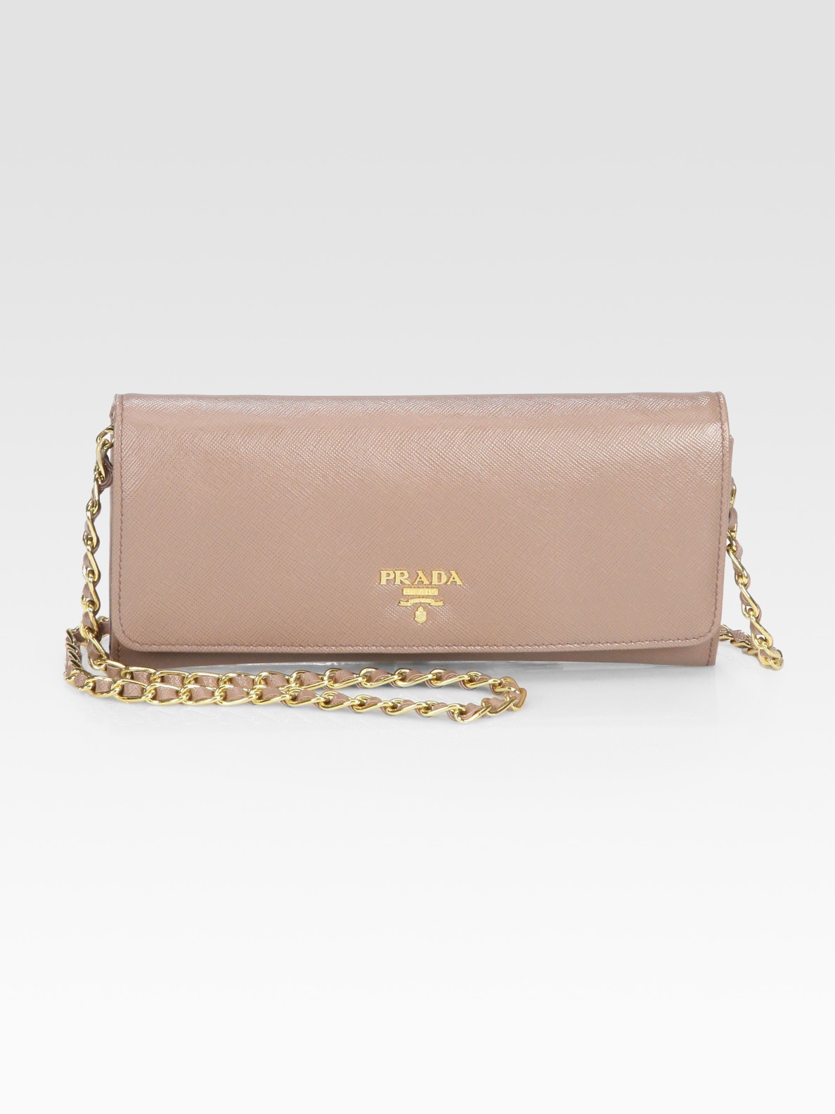 Prada Clutch Gold Chain Prada Clutch Gold Chain