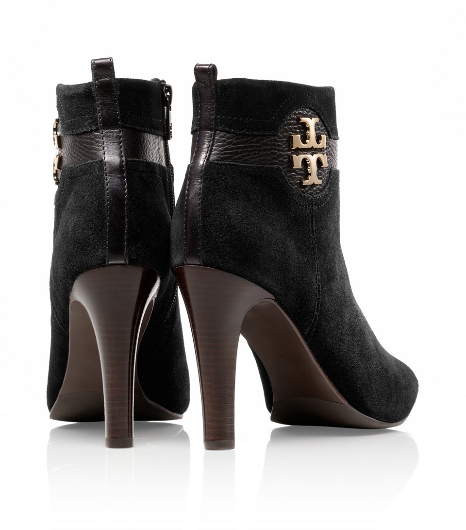 tory burch snakeskin booties