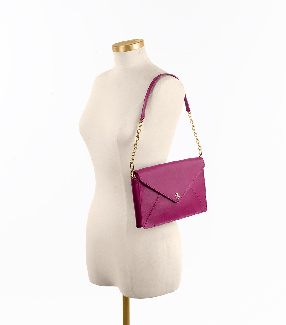 pink envelope bag