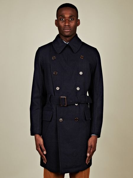 Ymc Ymc Mens Victorian Pea Coat in Blue for Men (pea) | Lyst