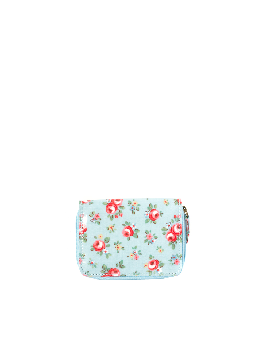 Cath kidston Zipped Travel Wallet in Blue Lyst