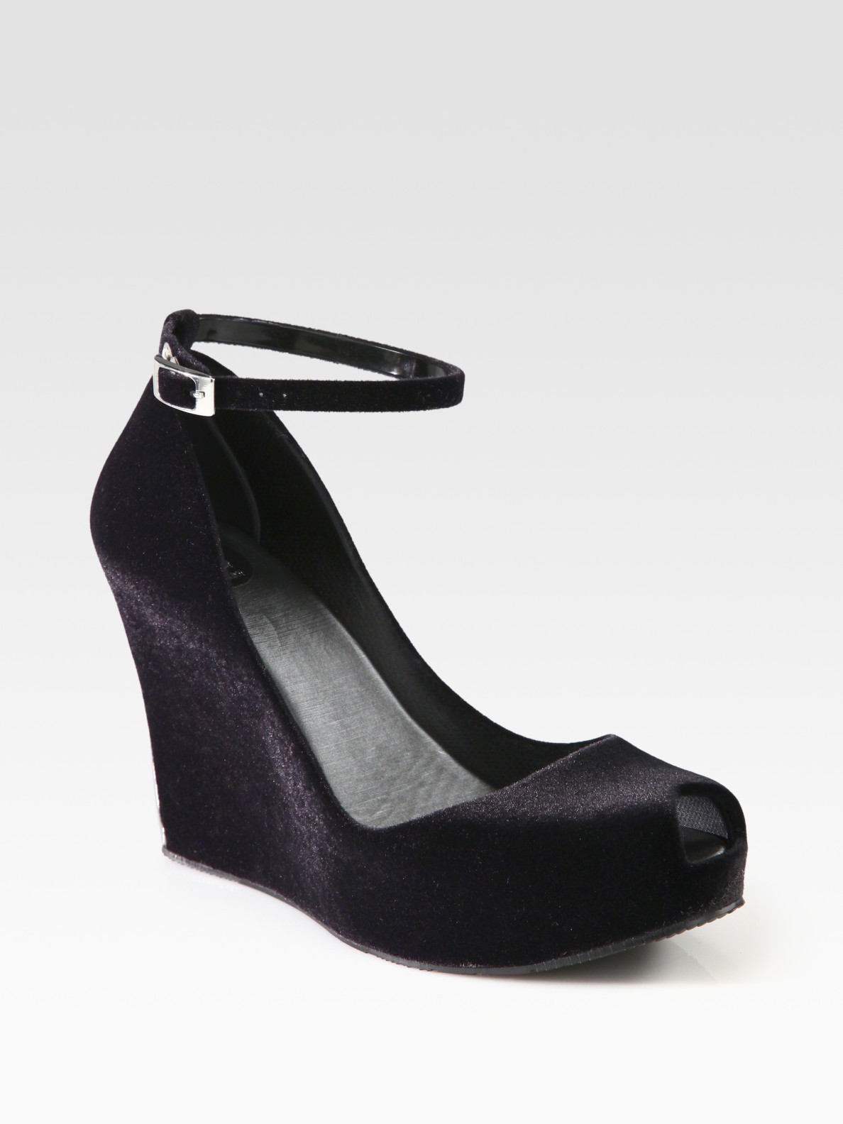 Melissa Melissa Patchuli Iv Wedge Sandals in Black | Lyst