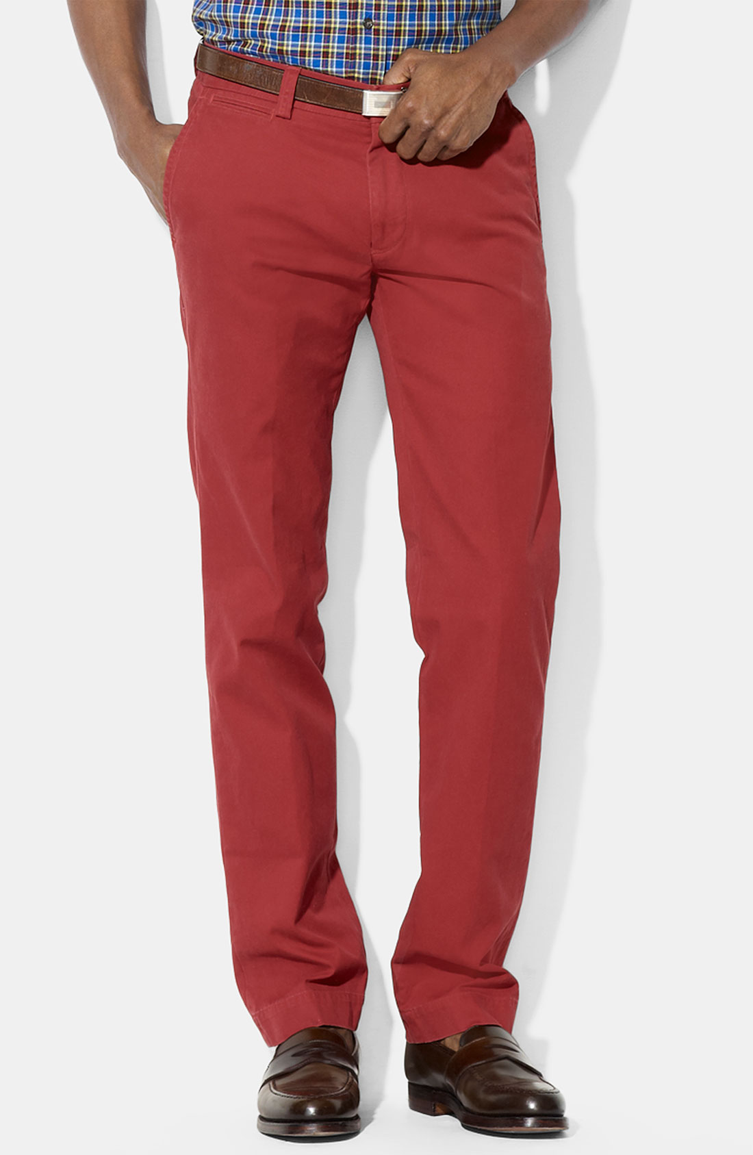 Polo Ralph Lauren Suffield Straight Leg Pants in Red for Men (camden ...