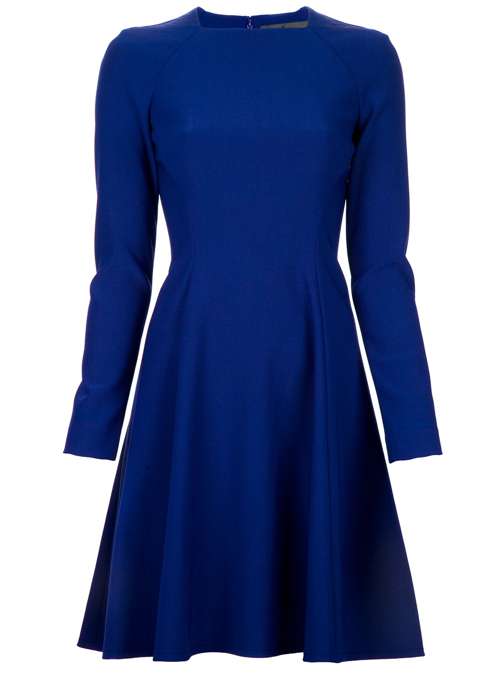 Proenza Schouler Fitted Aline Dress in Blue | Lyst