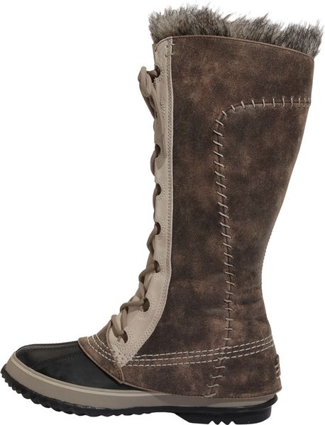 Sorel Cate The Great Boot in Brown (tusk stone) | Lyst