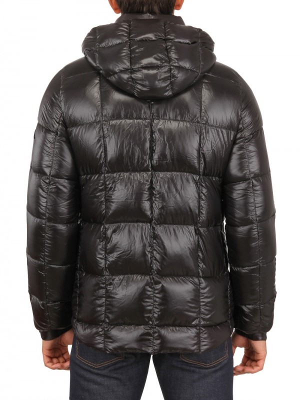 Lyst - Tatras Shiny Nylon Hooded Verrazzano Jacket in Black for Men