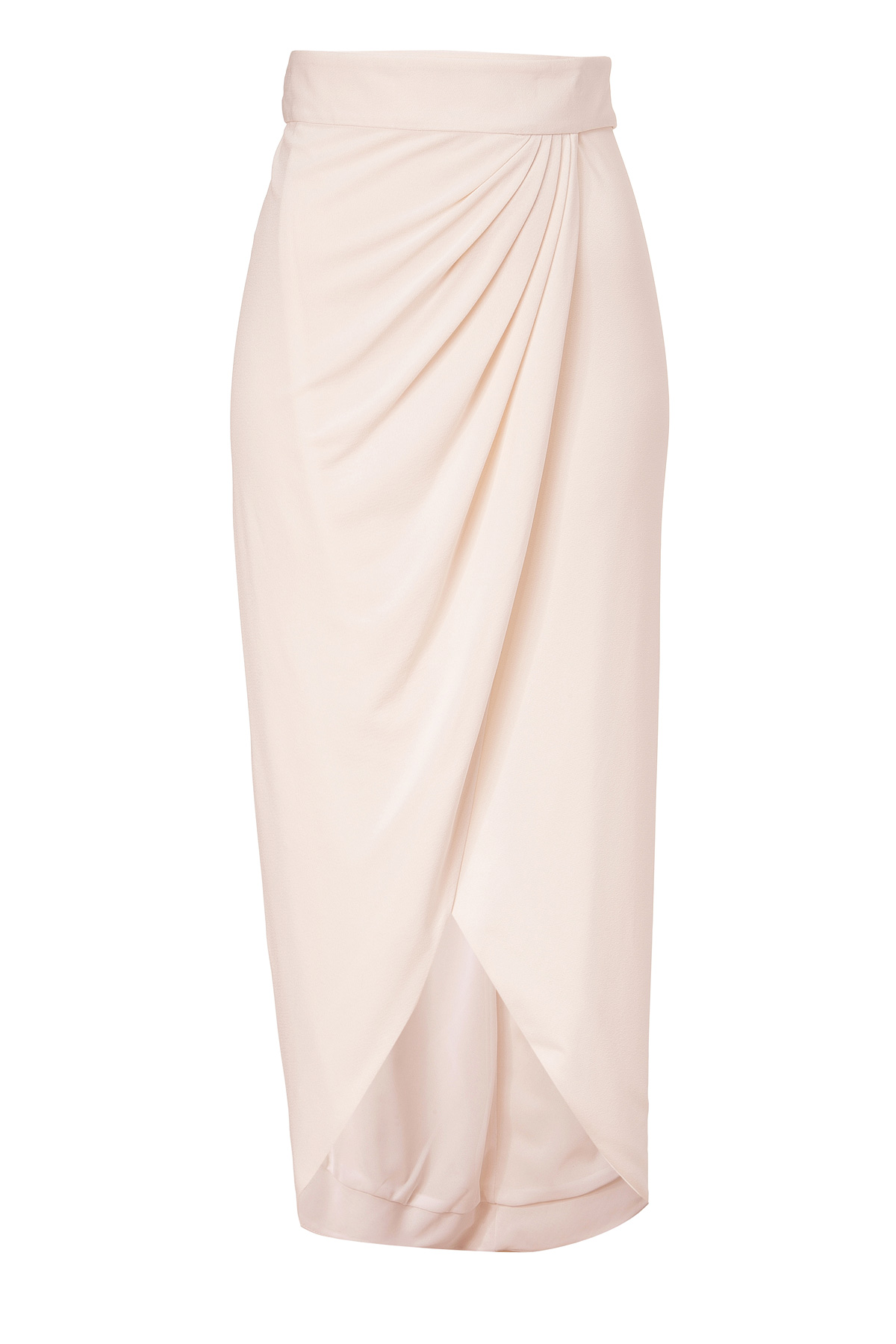 Lyst - Rachel Zoe Ecru Abbey Wrap Skirt in Pink