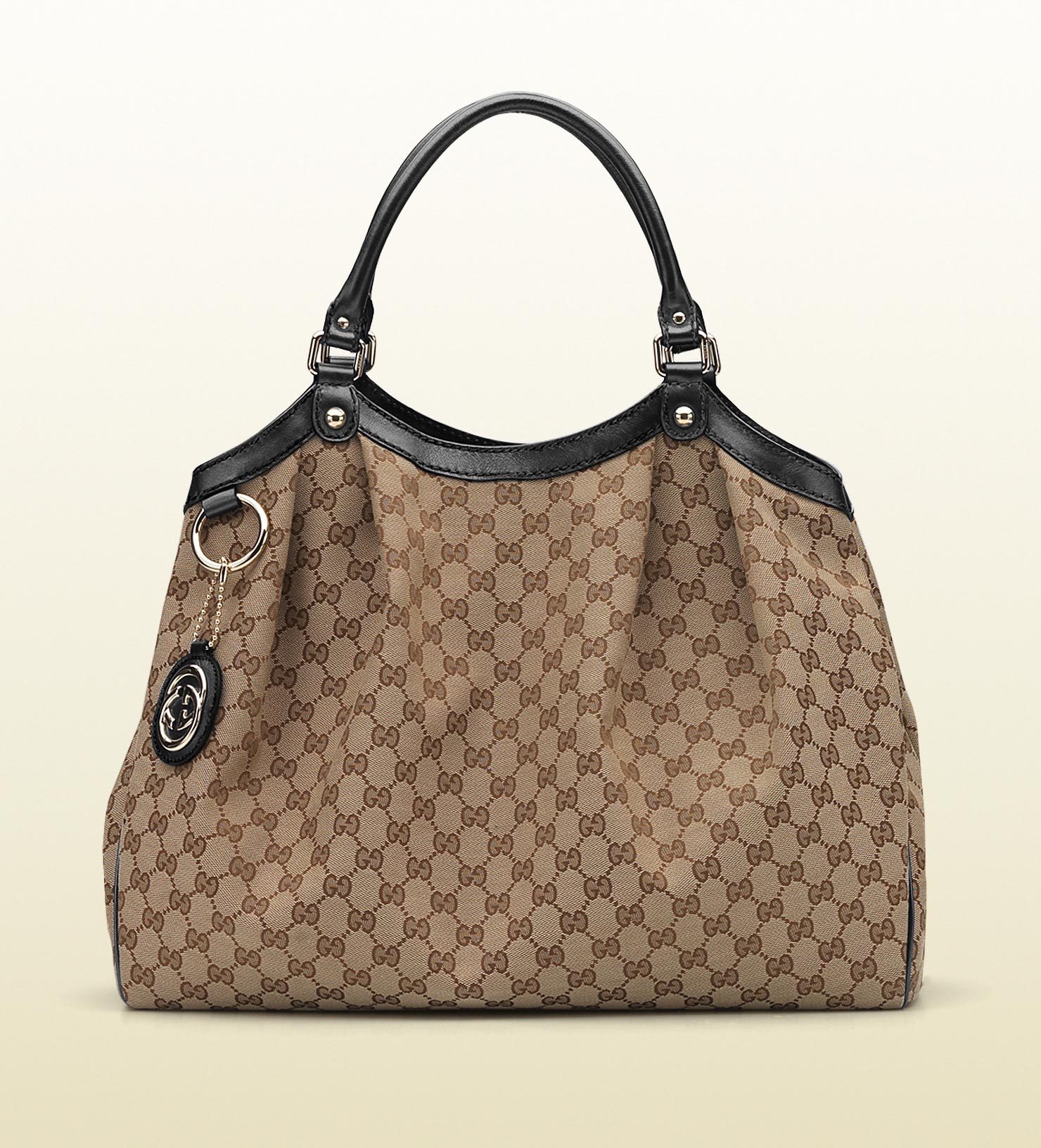 Gucci Sukey Tote in Beige | Lyst