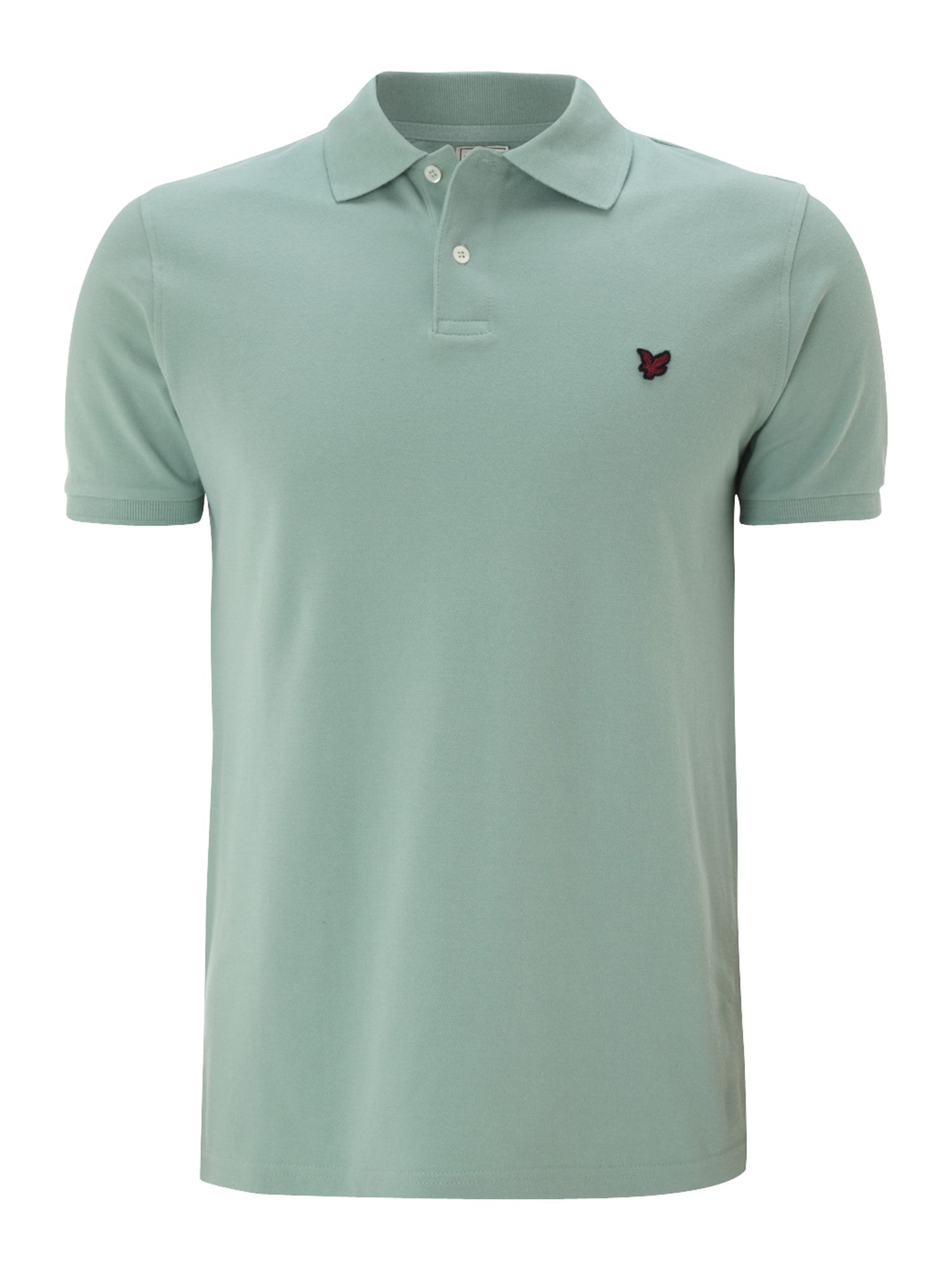 Lyle & Scott Pique Polo Shirt in Green for Men (light green) | Lyst