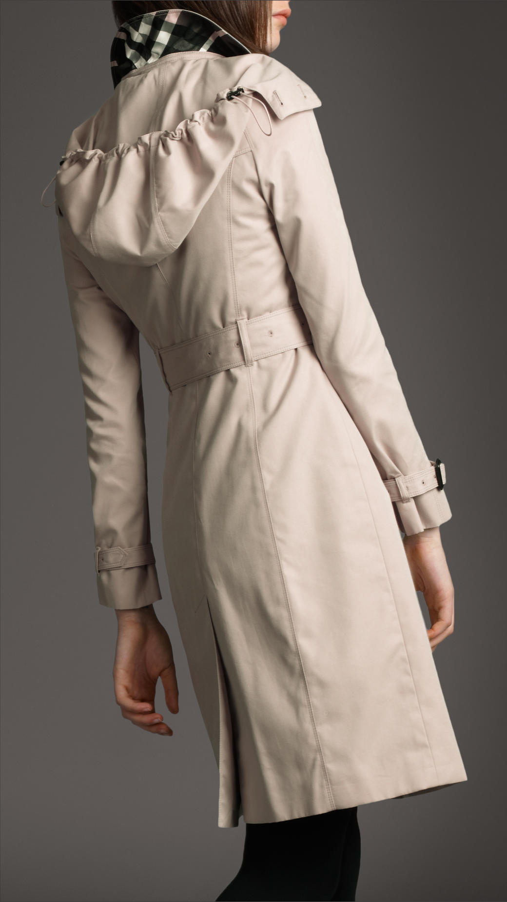 burberry trench coat with hood