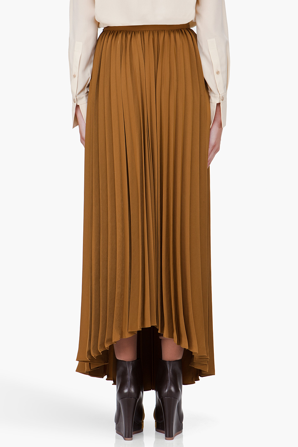 Brown Long Skirt 36