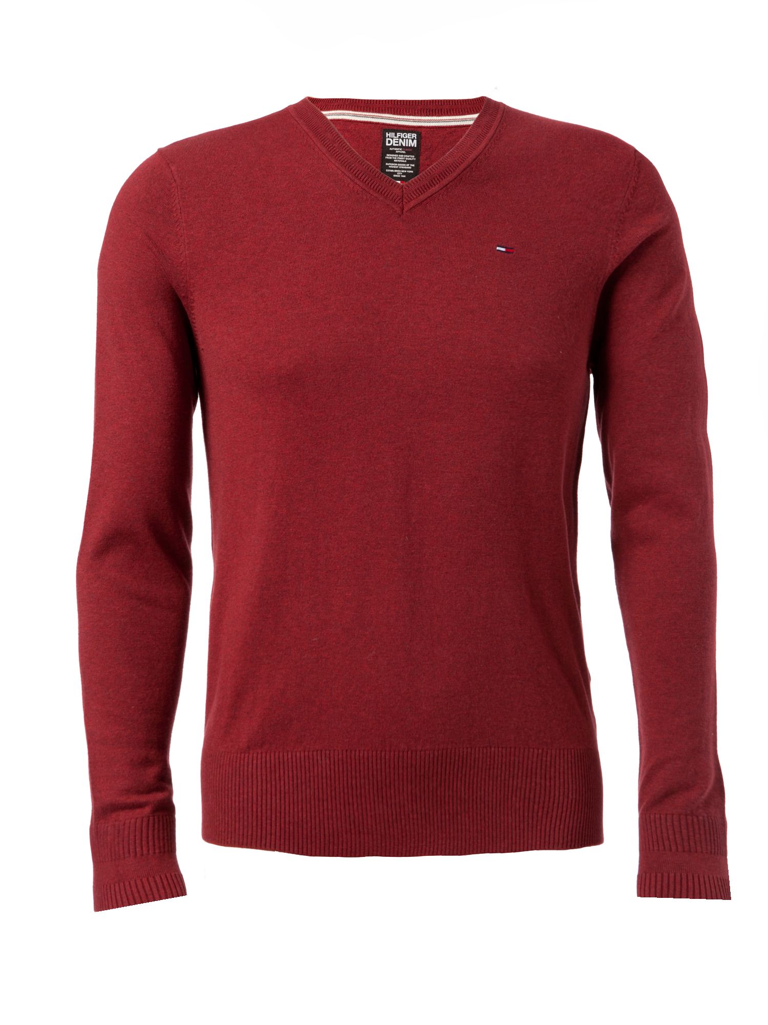 Tommy Hilfiger Timber Long Sleeved Sweater in Red for Men | Lyst
