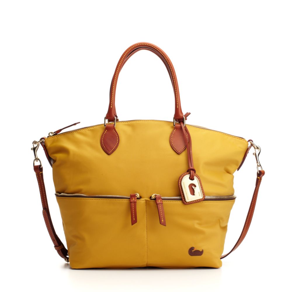 Lyst Dooney Bourke Nylon Vanessa Bag In Yellow Gallery