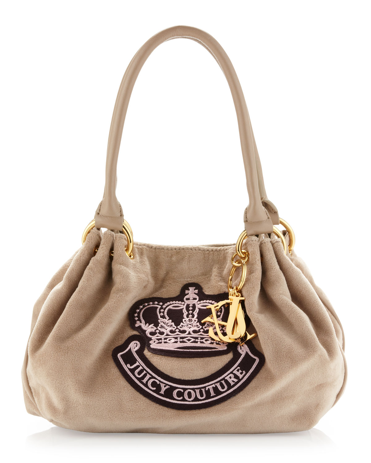 Lyst - Juicy couture Baby Fluffy Velour Bag Ancient in Natural