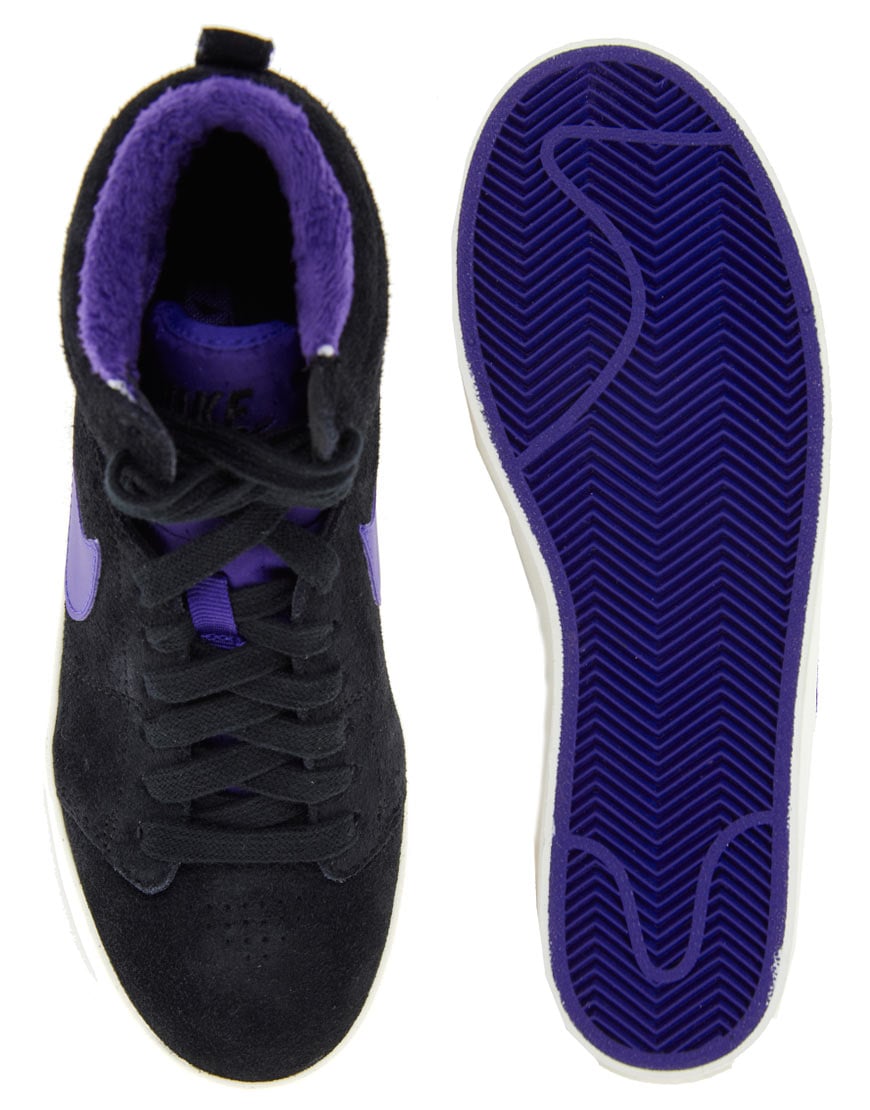 blue nike running