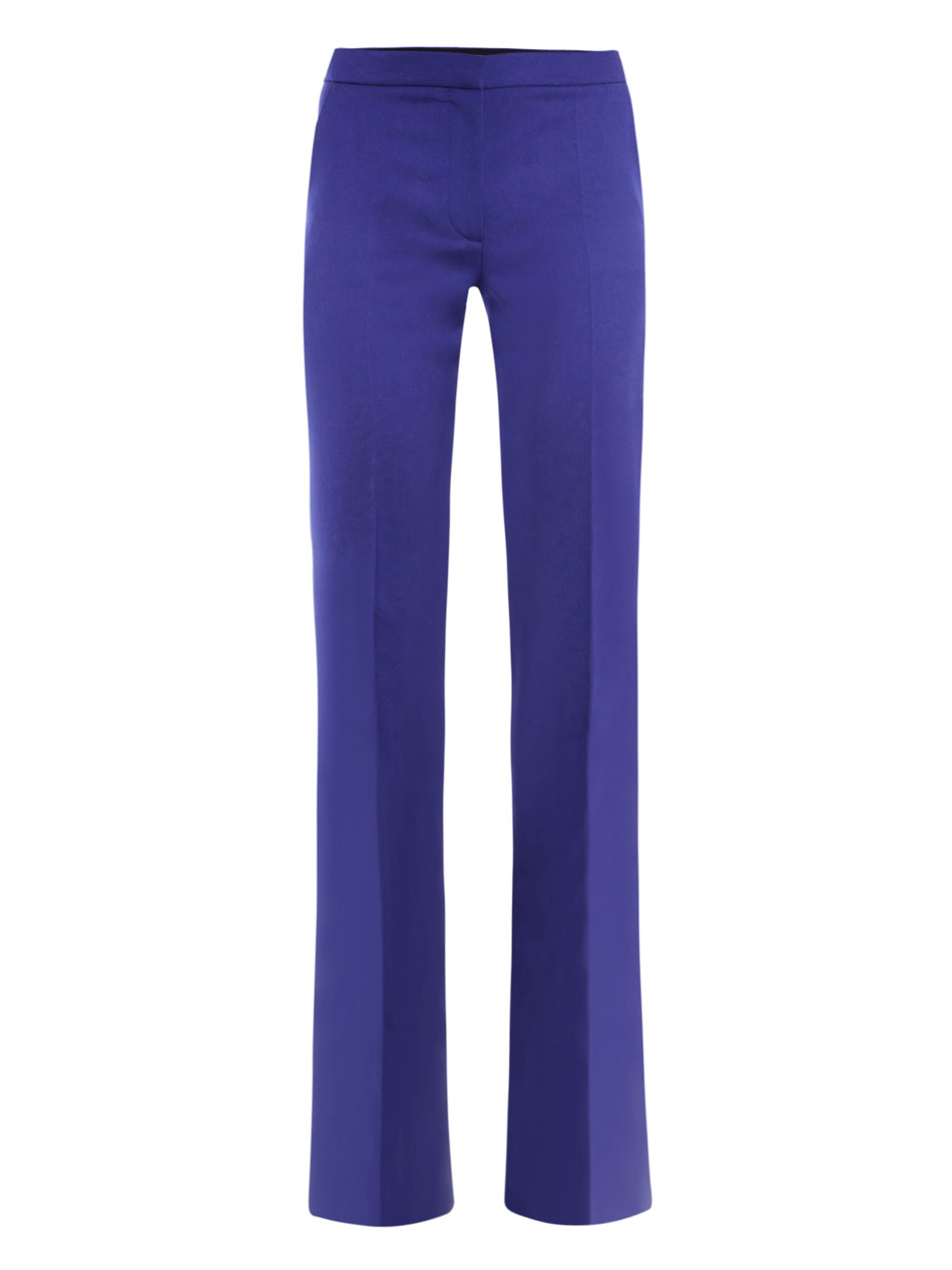 Stella Mccartney Butler Wool Trousers in Blue (cobalt) | Lyst