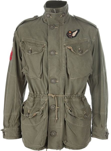 Polo Ralph Lauren Army Jacket in Green for Men (army) | Lyst