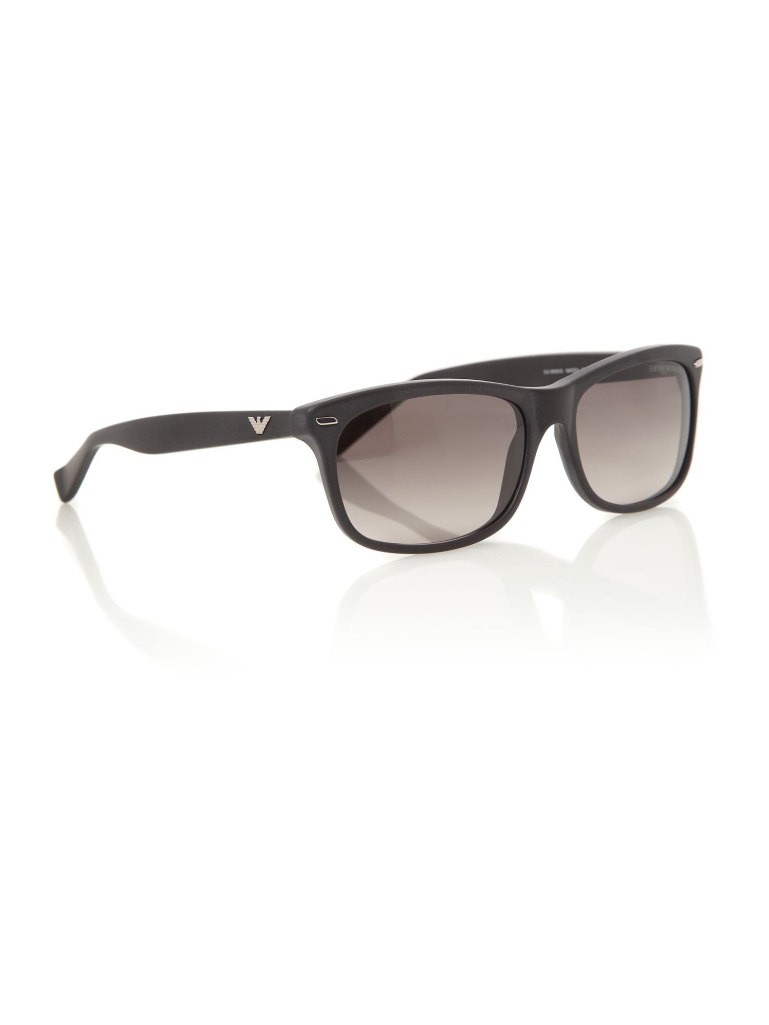 Emporio Armani Mens S Matte Black Sunglasses in Black for Men | Lyst