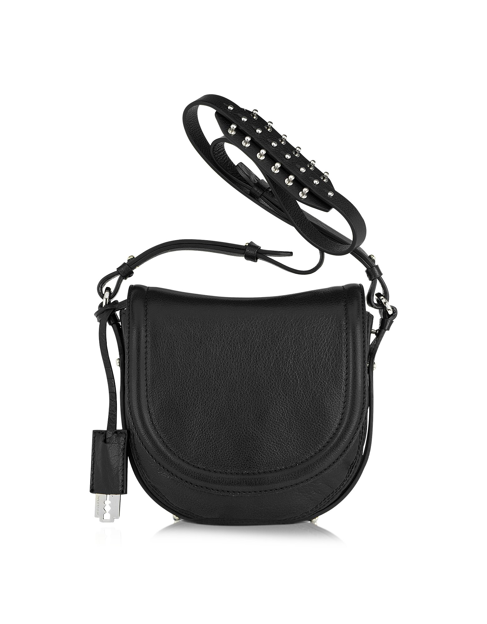 Lyst - Mcq Mcq Amwell Leather Shoulder Bag in Black