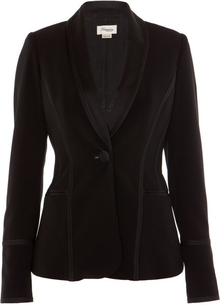 Temperley London Laurel Jacket in Black | Lyst