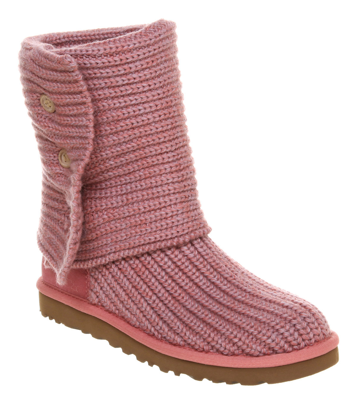 Ugg Cardy Knitted Boot Seashell Rose in Pink (rose) | Lyst
