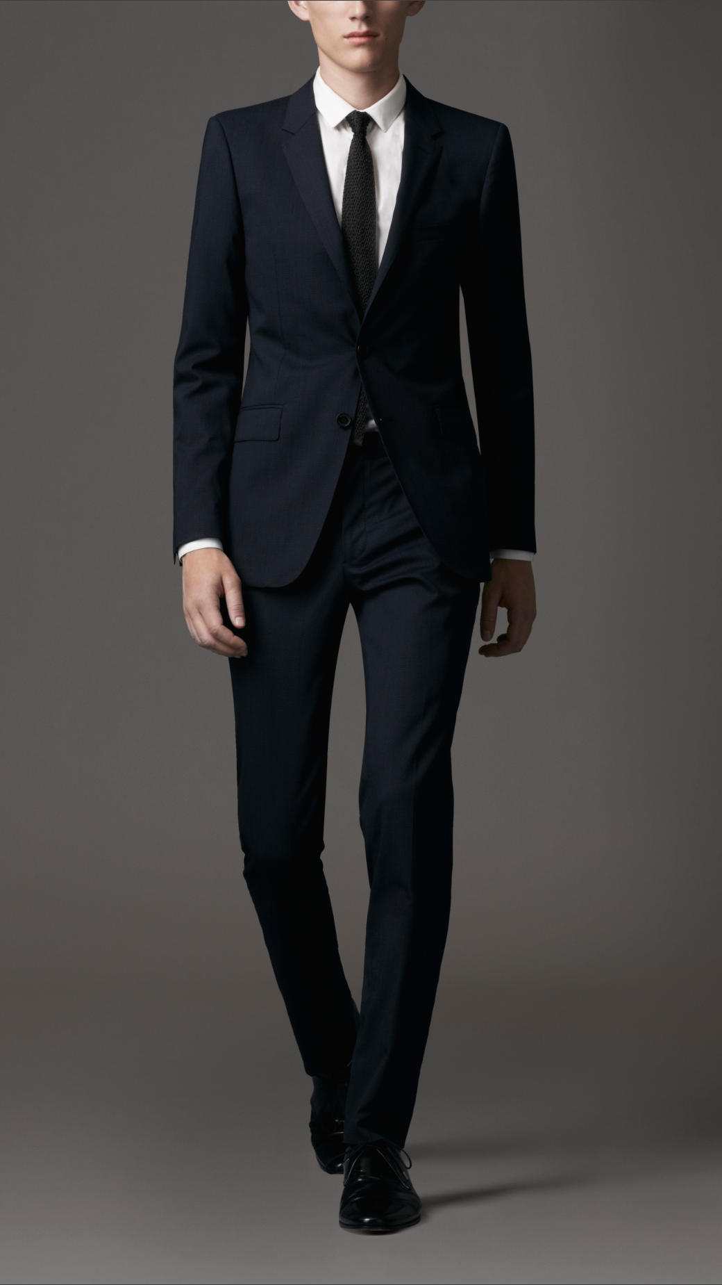 Lyst - Burberry Slim Fit Virgin Wool Prince Of Wales Check Suit in Blue ...