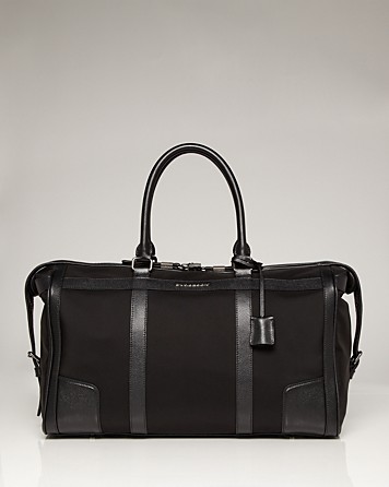 Lyst - Burberry Holdall Duffel Bag in Black for Men