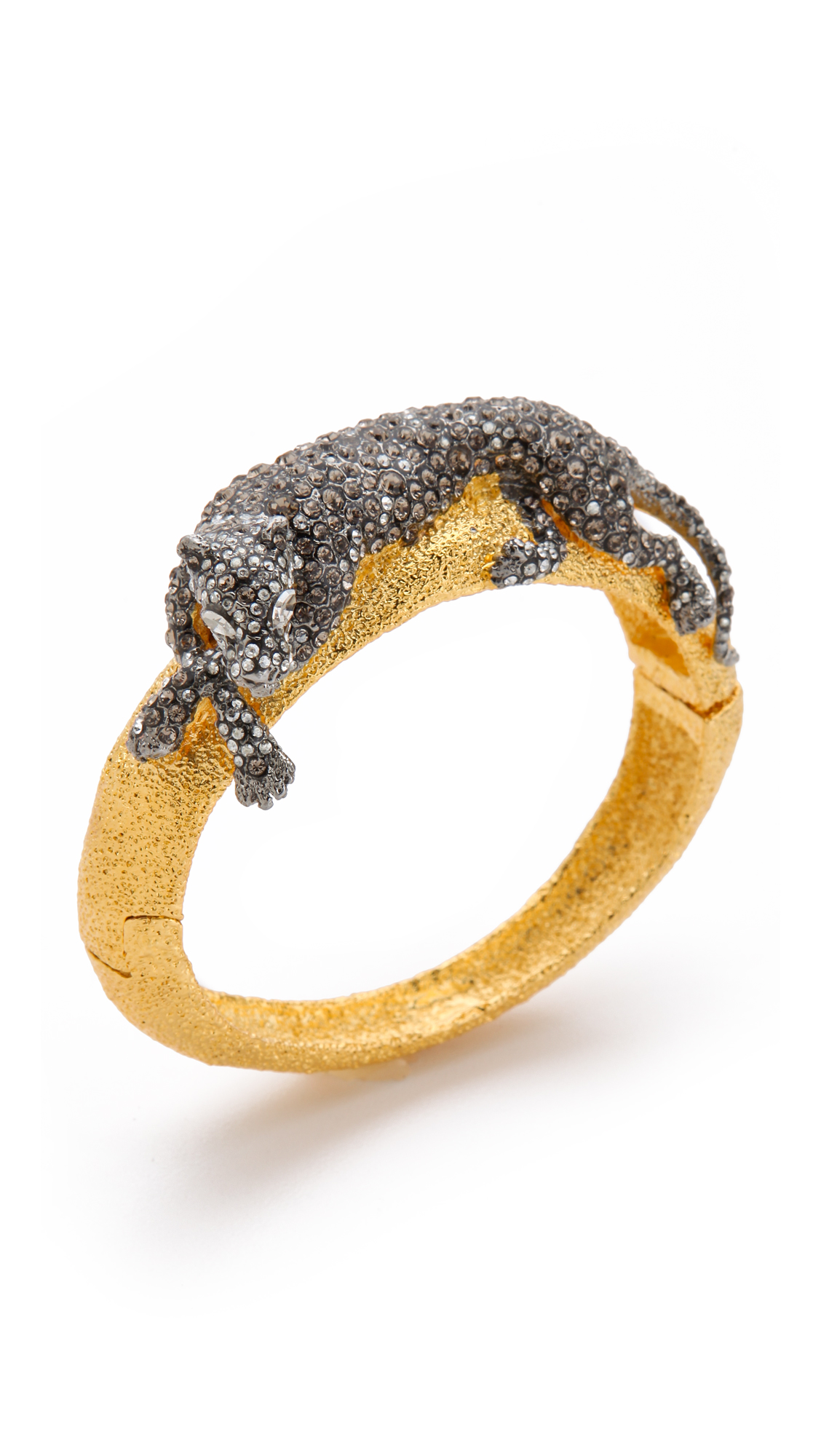 Lyst Alexis Bittar Siyabona Panther Bracelet In Metallic Gallery
