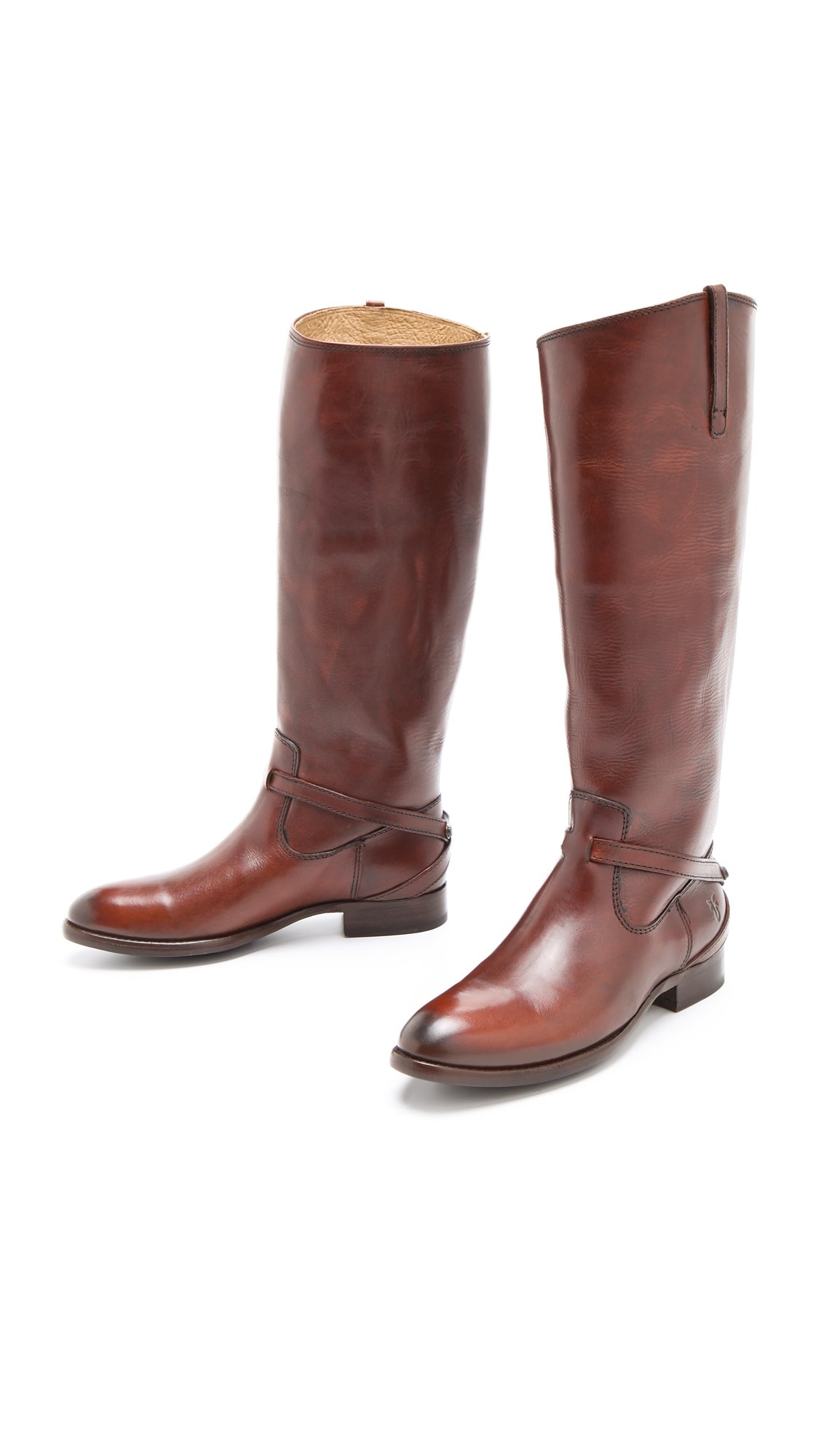 Lyst - Frye Lindsay Plate Boots in Brown