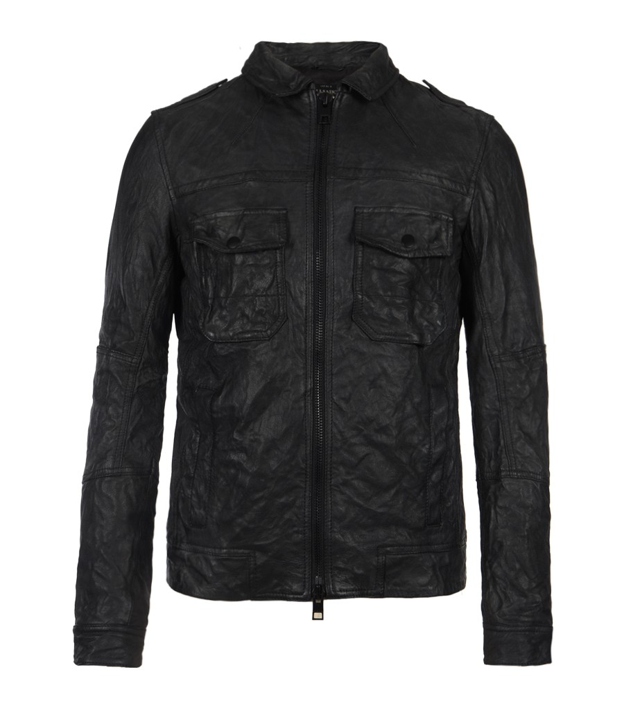 Barbour Sapper Jacket >> Lyst - Allsaints Shift Leather Bomber Jacket in Black for Men Barbour Sapper Jacket >> Lyst - Allsaints Shift Leather Bomber Jacket in Black for Men