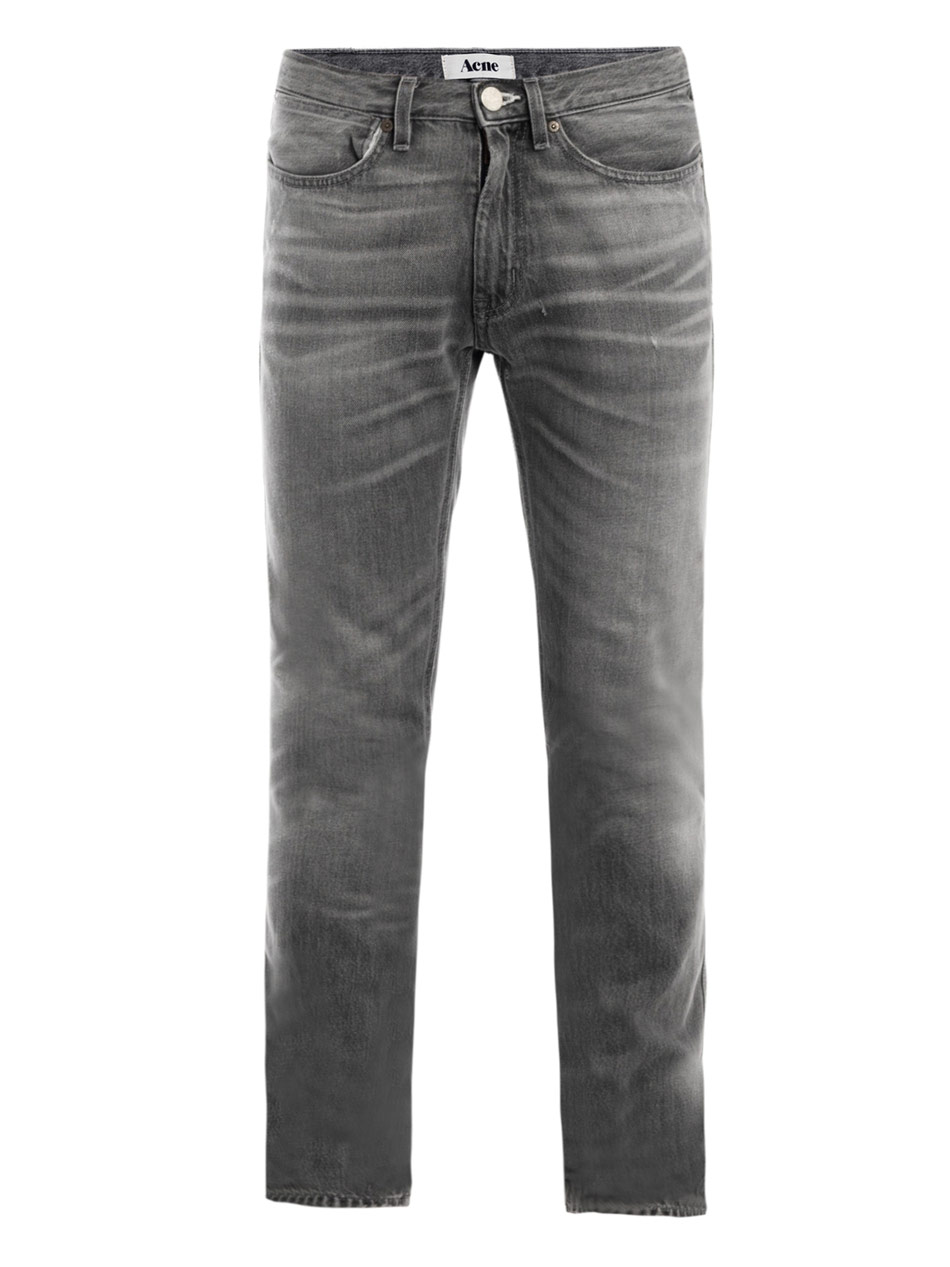 Acne Studios Max Vintage Wash Jeans in Gray for Men (grey) | Lyst