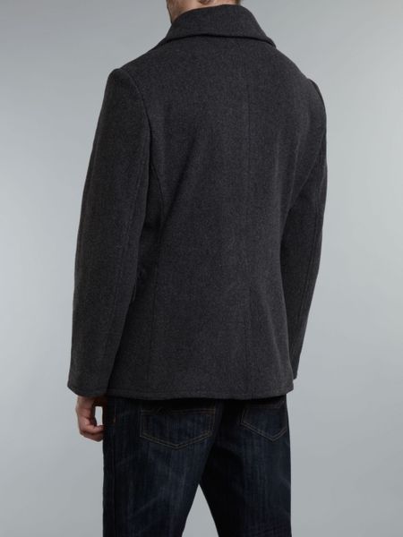 Polo Ralph Lauren Peacoat in Gray for Men (grey) | Lyst