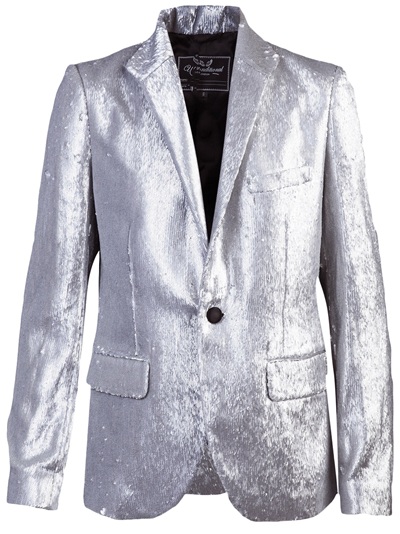 Unconditional Sequin Blazer in Silver for Men | Lyst