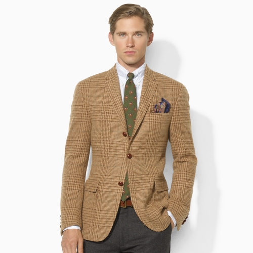 Lyst - Polo Ralph Lauren Harvard Houndstooth Sport Coat in Brown for Men