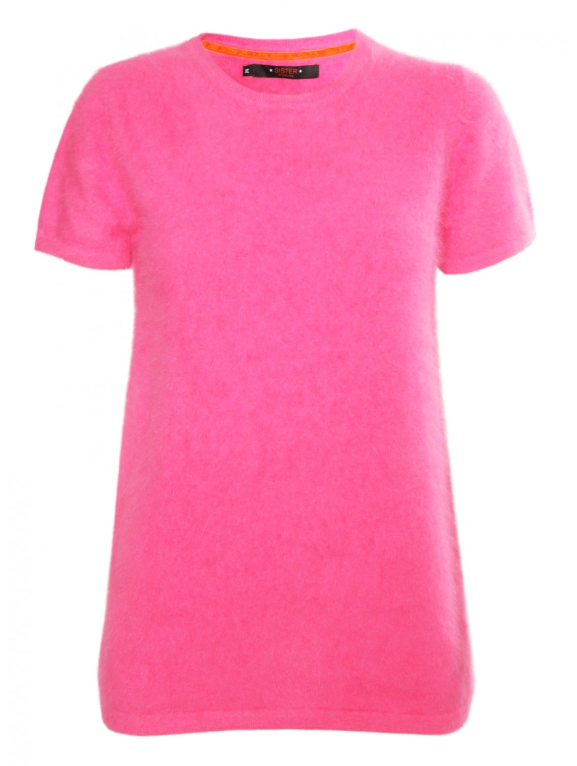 Sibling Paris Texas Mohair Ss Sweater Hot Pink in Pink | Lyst